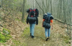 Hiking the Dingle Way with backpacks